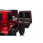 Elektrické autíčko Mercedes Benz G63 AMG XXL 24V 4 x 200W- červená